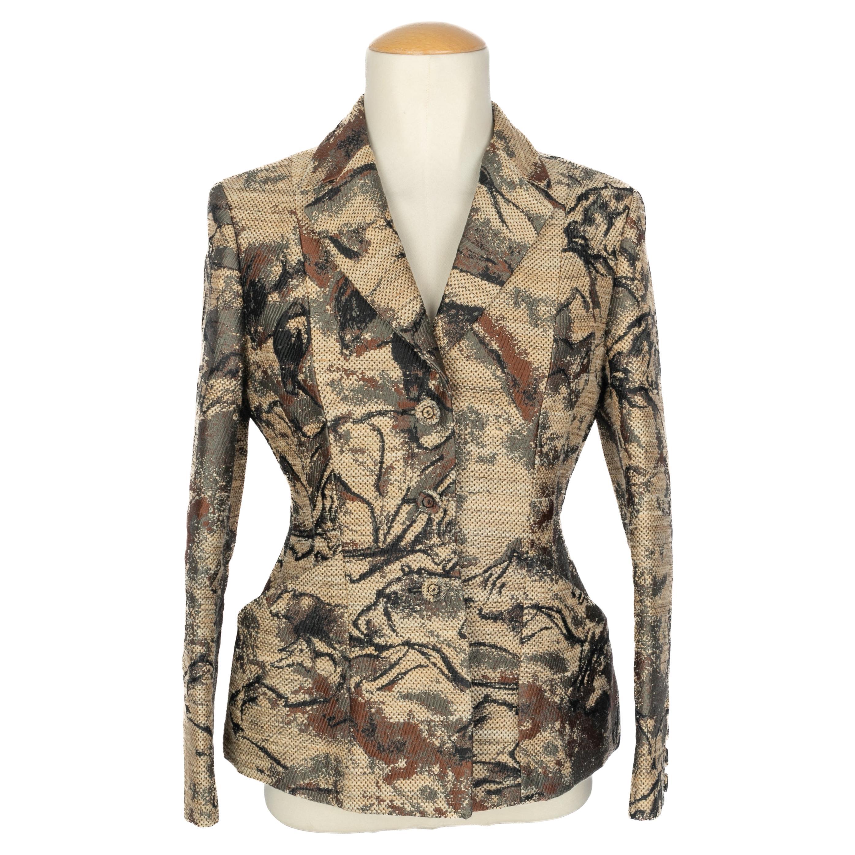 Veste Christian Dior " art pariétal " Resort 2018 en vente