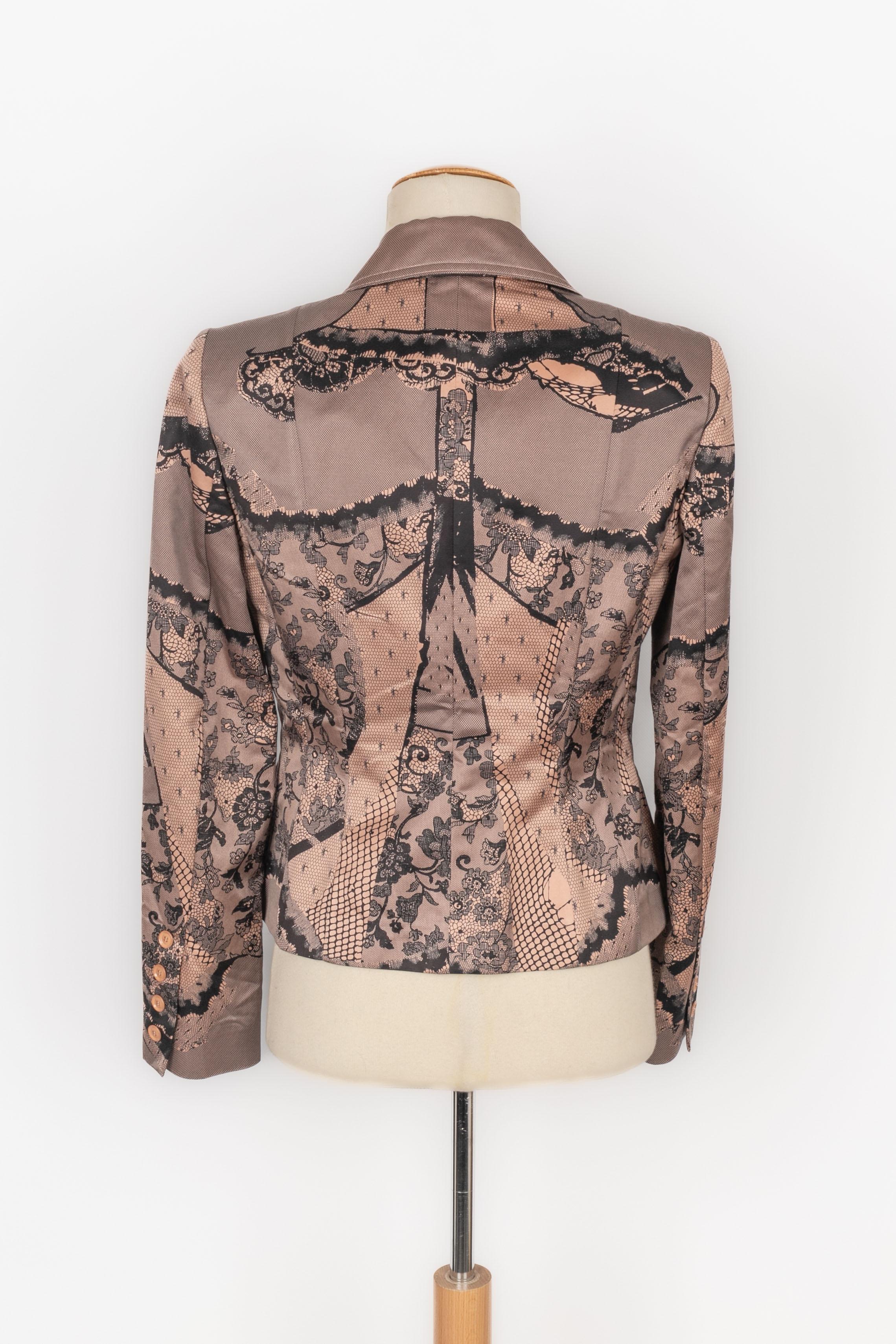 Christian Dior jacket Summer 2006 In Excellent Condition For Sale In SAINT-OUEN-SUR-SEINE, FR