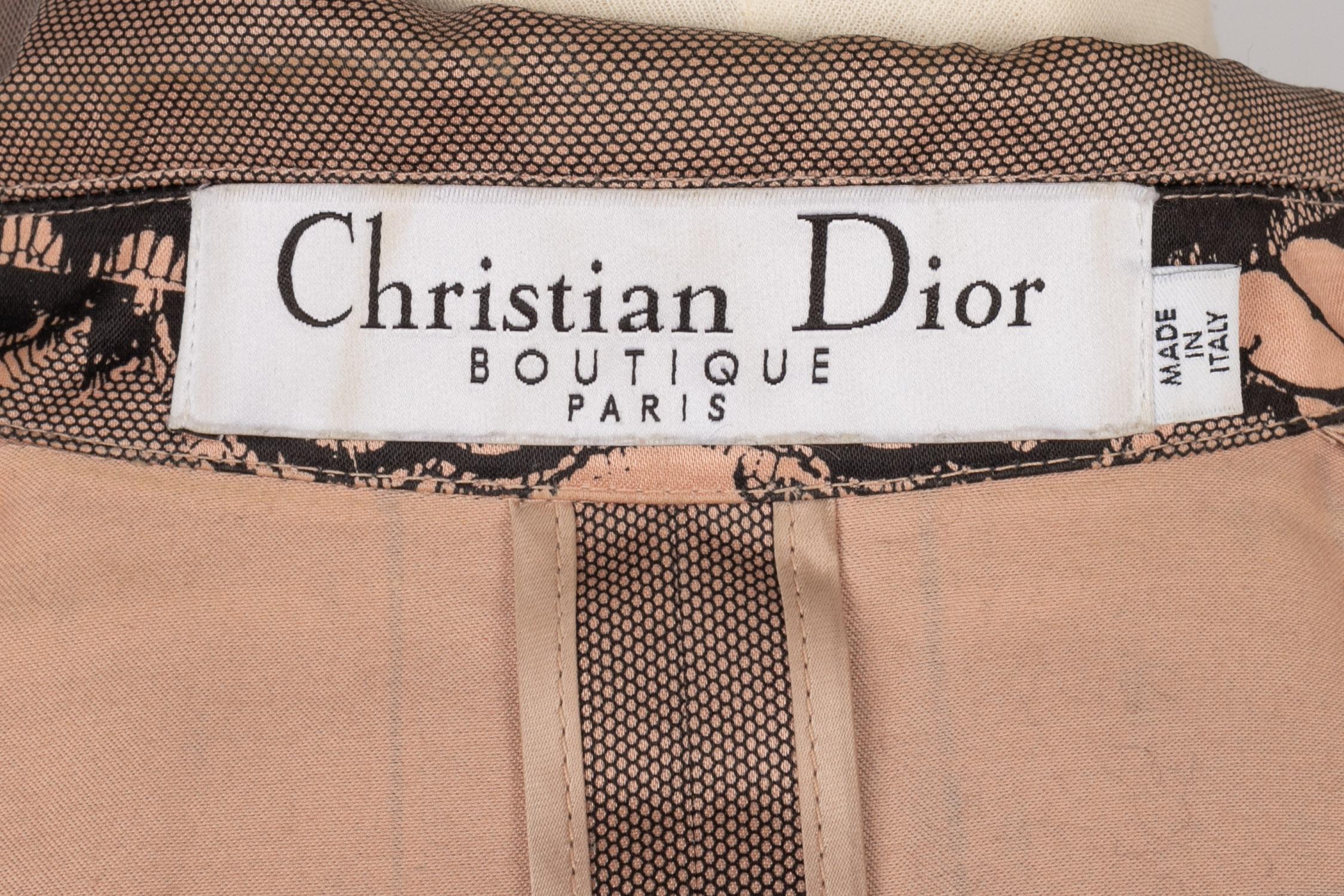 Christian Dior jacket Summer 2006 For Sale 4