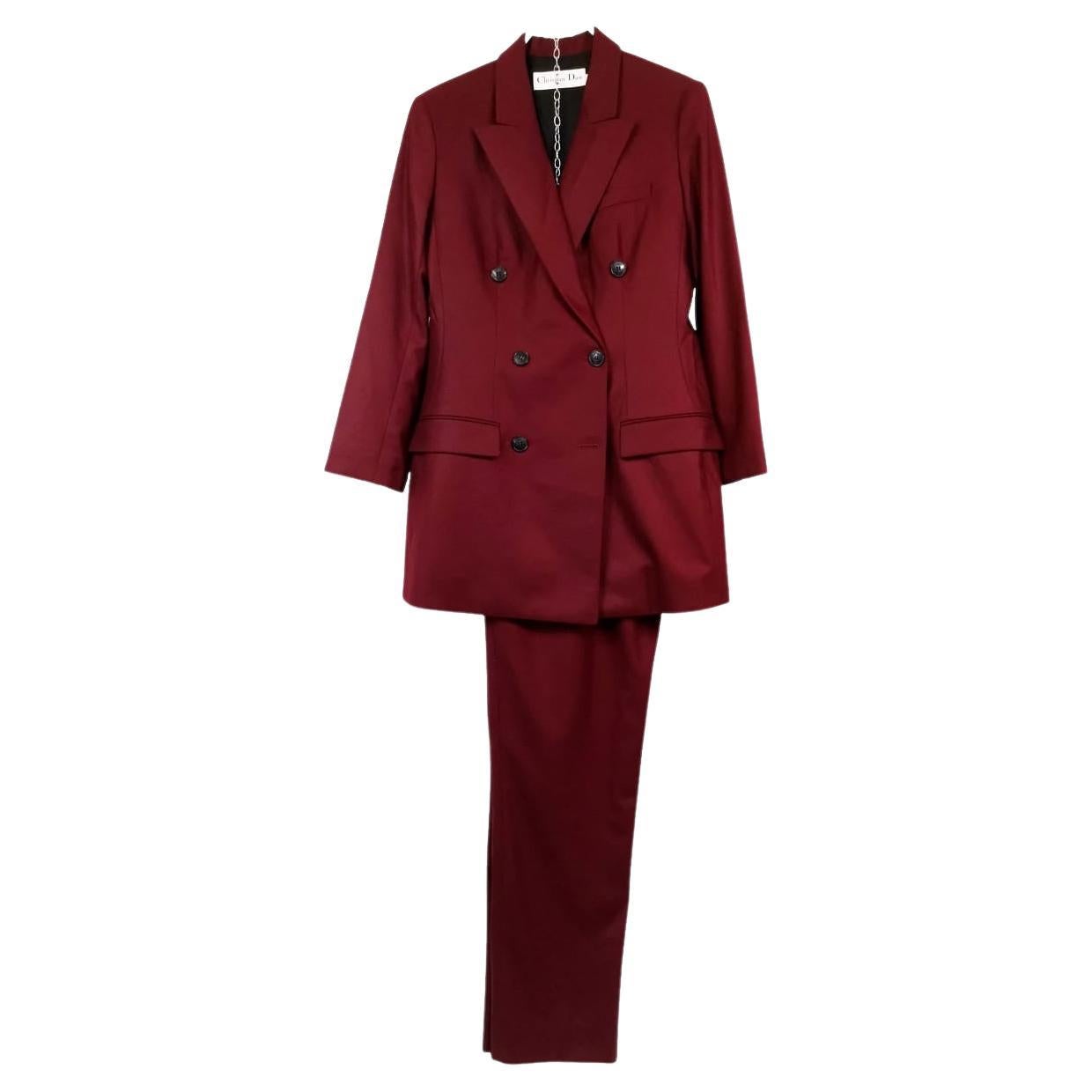 Christian Dior Jacket & Trousers Suit For Sale