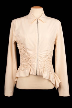 Christian Dior jacket 'Zippé et Déchiré' by John Galliano Summer 2001
