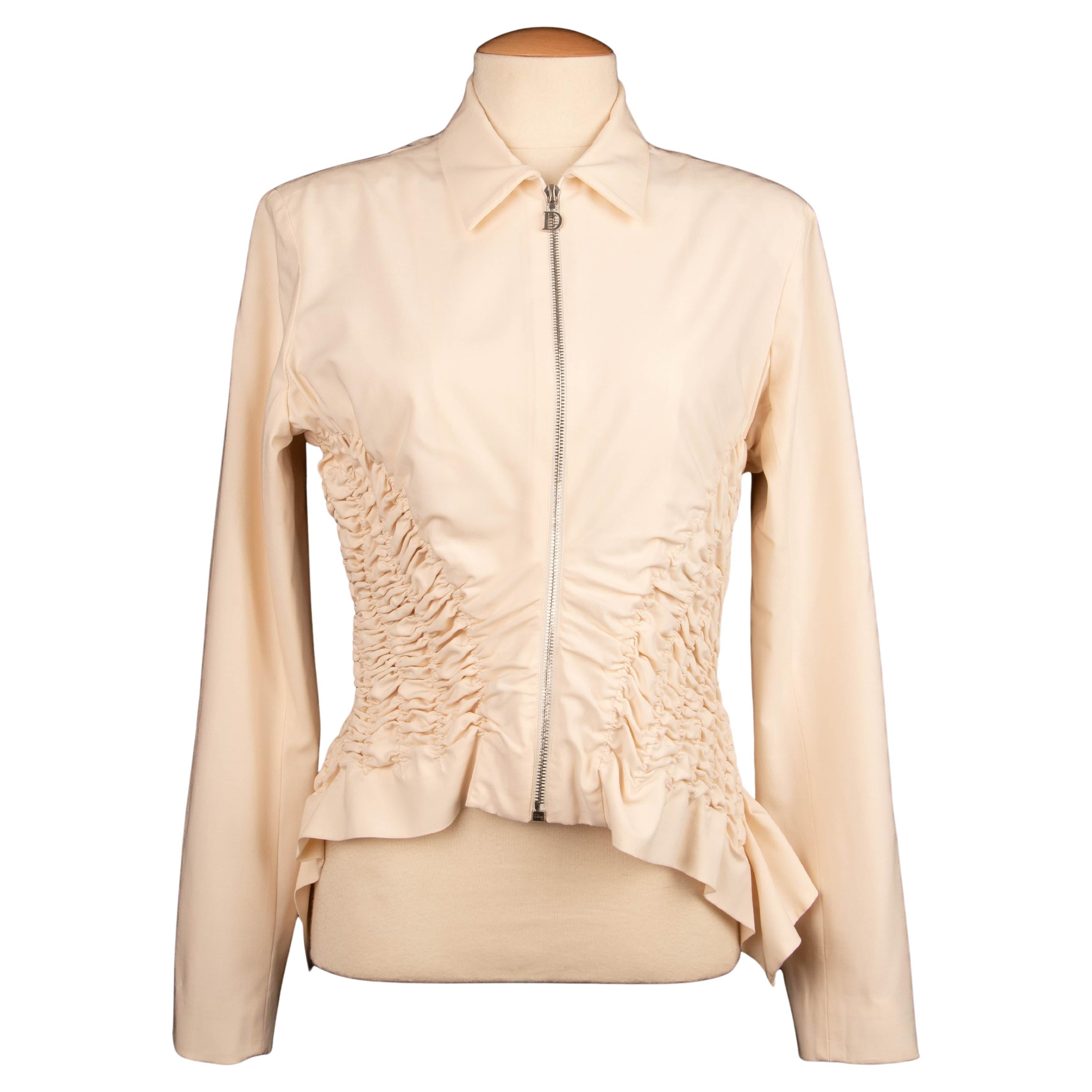 Christian Dior jacket 'Zippé et Déchiré' by John Galliano Summer 2001