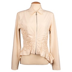 Christian Dior jacket 'Zippé et Déchiré' by John Galliano Summer 2001
