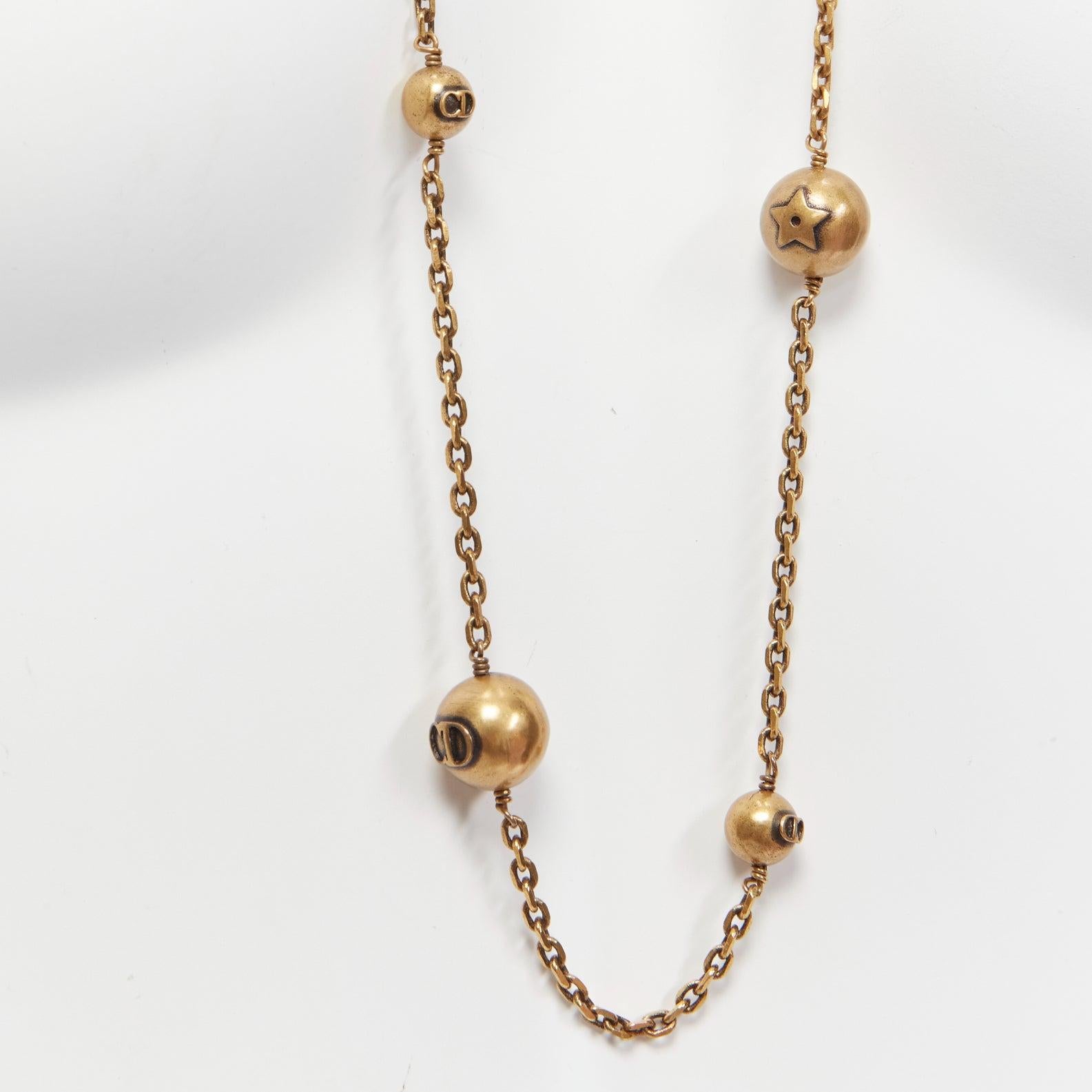 CHRISTIAN DIOR J'Adior 4 leaf clover bee ball charms bronze long necklace
Reference: TGAS/D00698
Brand: Christian Dior
Designer: Maria Grazia Chiuri
Material: Metal
Color: Bronze
Pattern: Solid
Closure: Loop Through
Lining: Bronze Metal
Extra