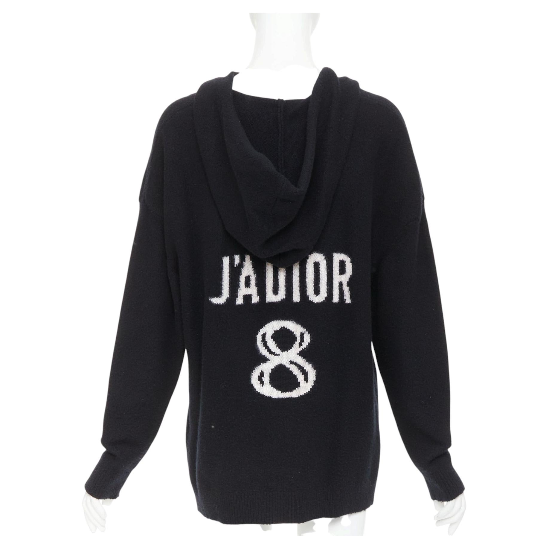 Christian Dior J'adior Intarsia Cashmere Sweater FR 42 UK 14 at