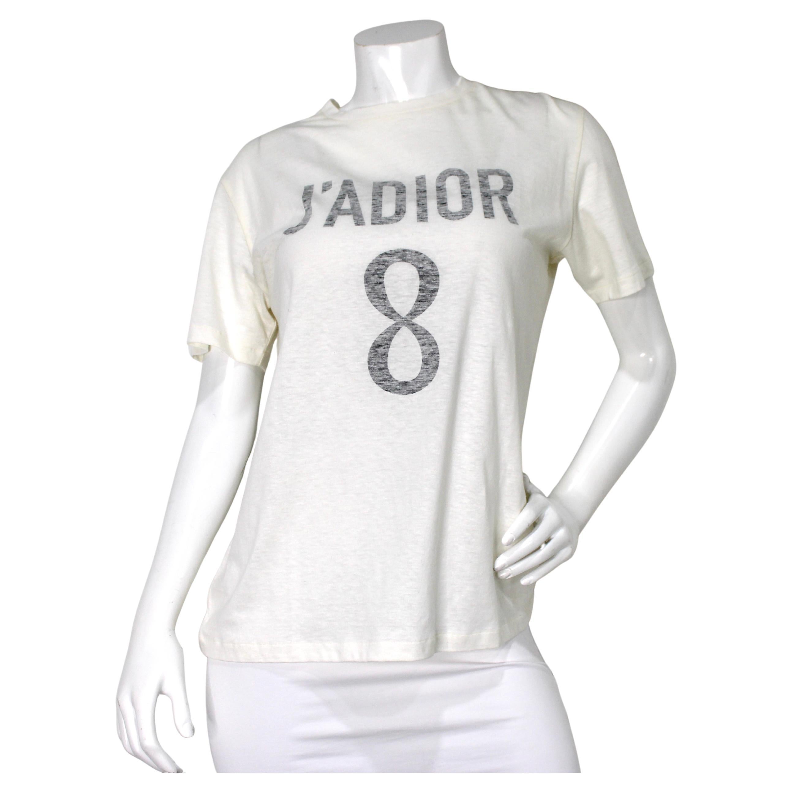 Maglietta "J'adior 8" di Christian Dior