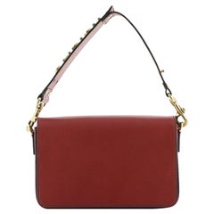 Christian Dior J'Adior Adjustable Strap Flap Bag Leather Small