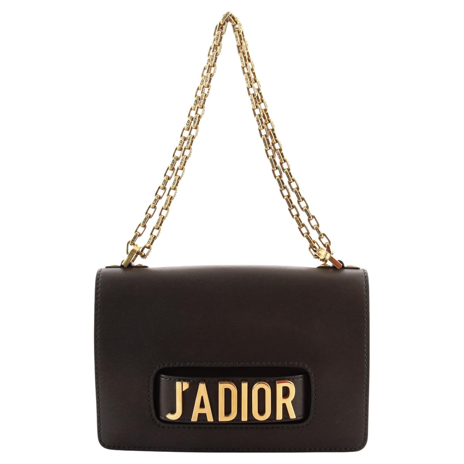 Christian Dior J'Adior Flap Bag Leather Medium at 1stDibs