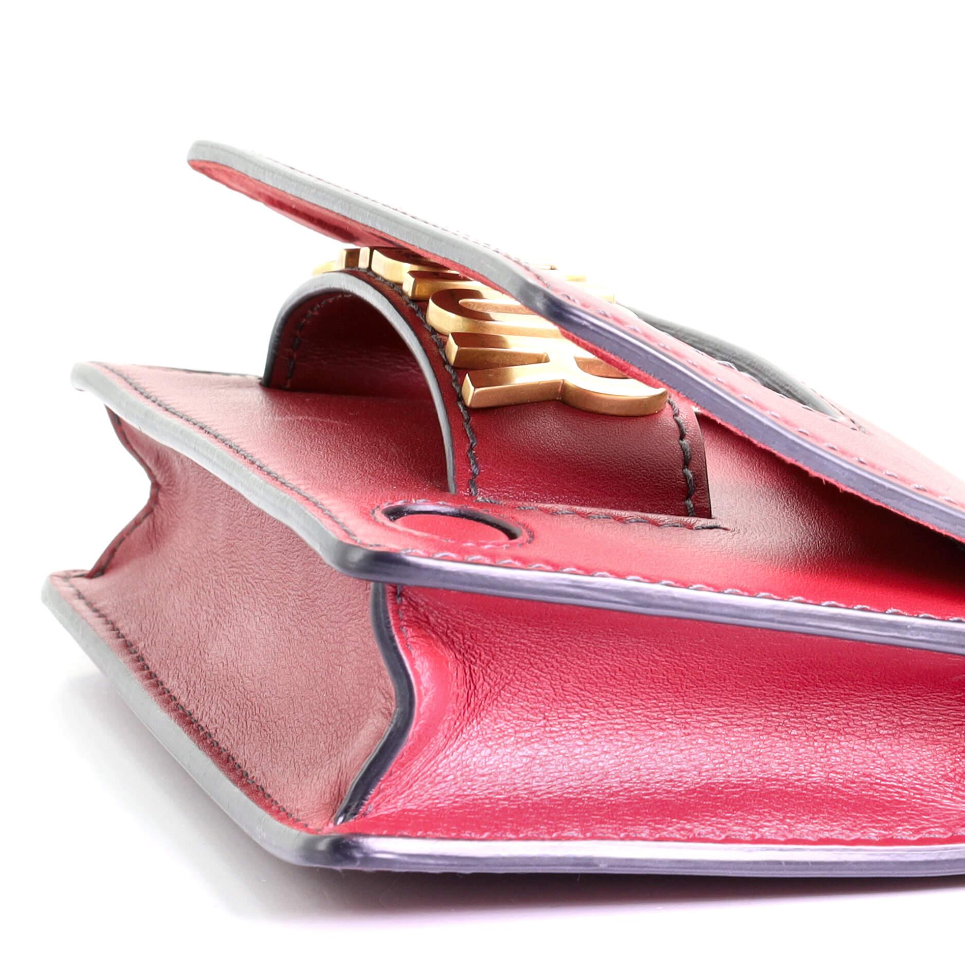 Christian Dior J'Adior Klappentasche aus Leder Mini 1