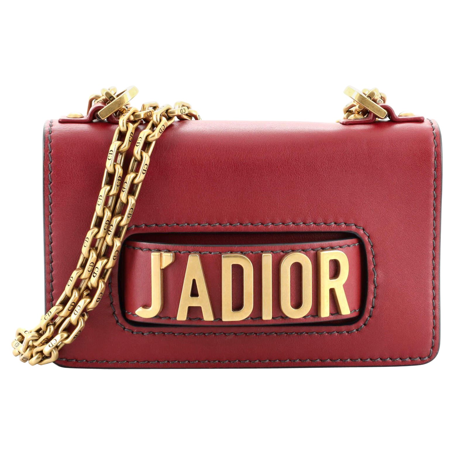 Christian Dior J'Adior Klappentasche aus Leder Mini