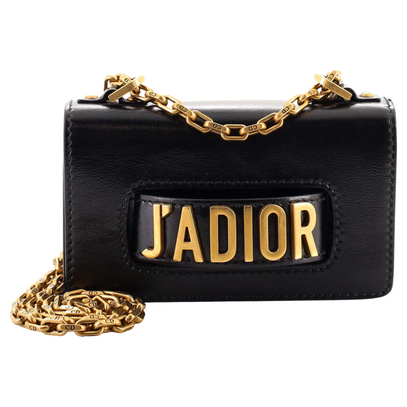 Christian Dior  J
Adior Flap Bag Leather Mini