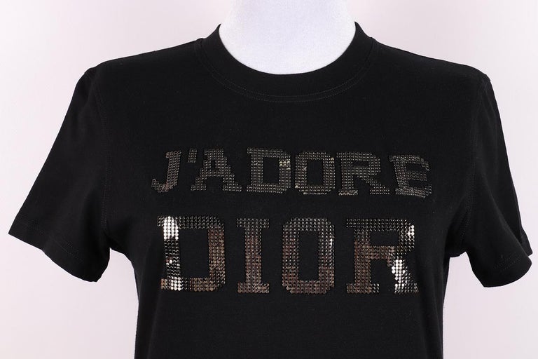 Christian Dior J'Adore Blonde 2003 FW T-shirt For Sale at 1stDibs
