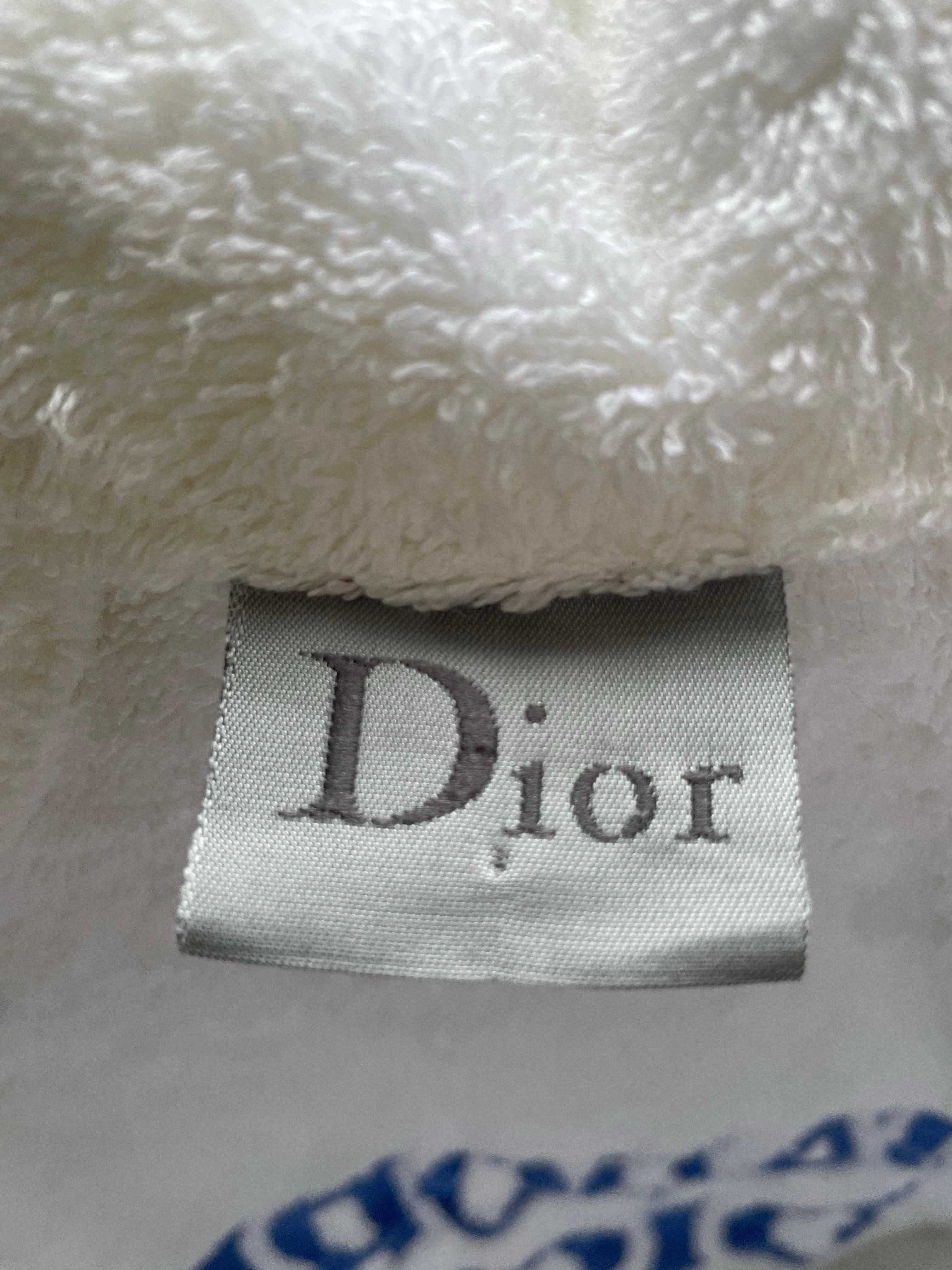 CHRISTIAN DIOR J'adore Dior Bademantel im Zustand „Hervorragend“ im Angebot in CACHAN, FR