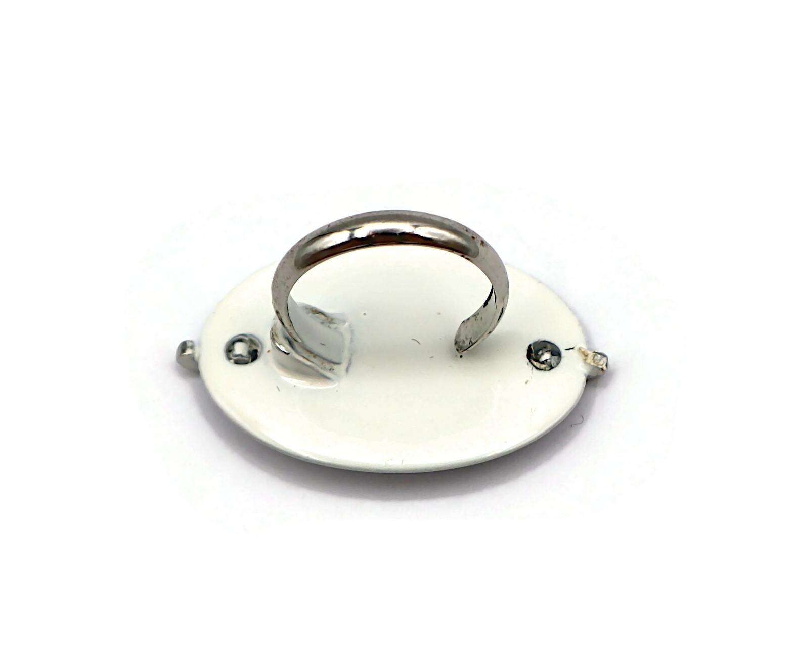 CHRISTIAN DIOR J'Adore Dior Enamel Ring For Sale 3