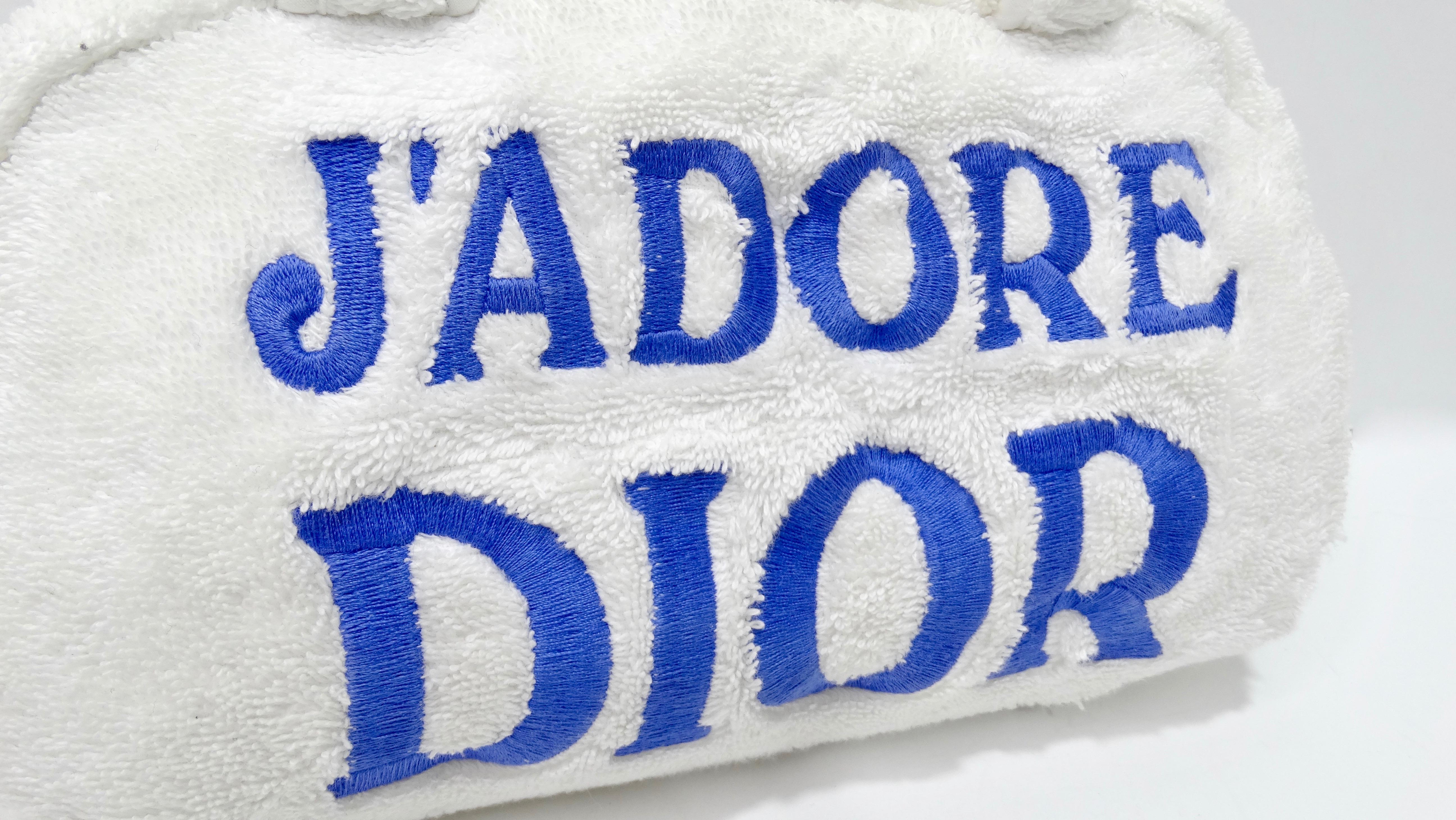 dior towel bag