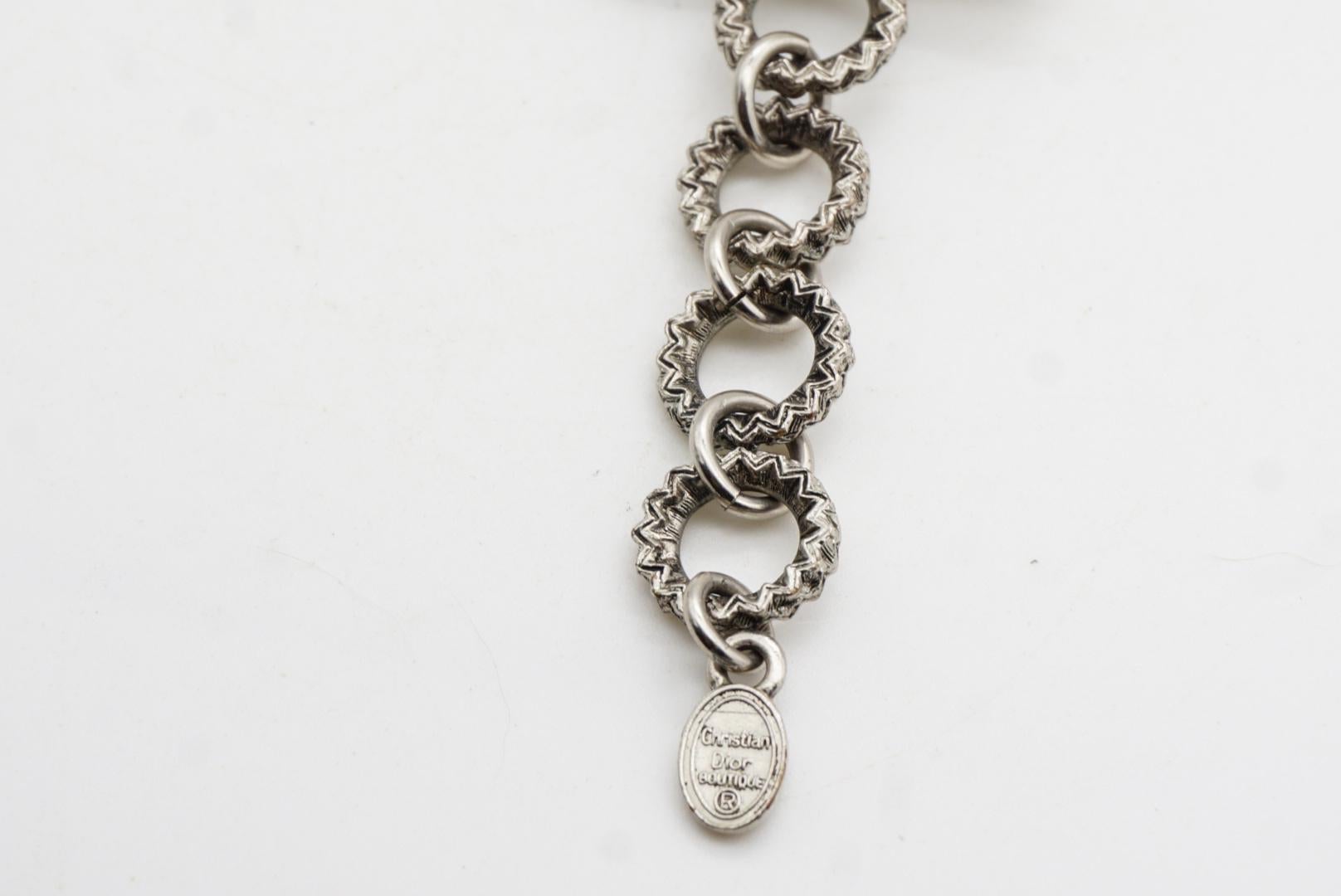 CHRISTIAN DIOR John Galliano for Christian Dior 1998 Collana a girocollo a 5 fili con perline Maasai Avorio in vendita 14