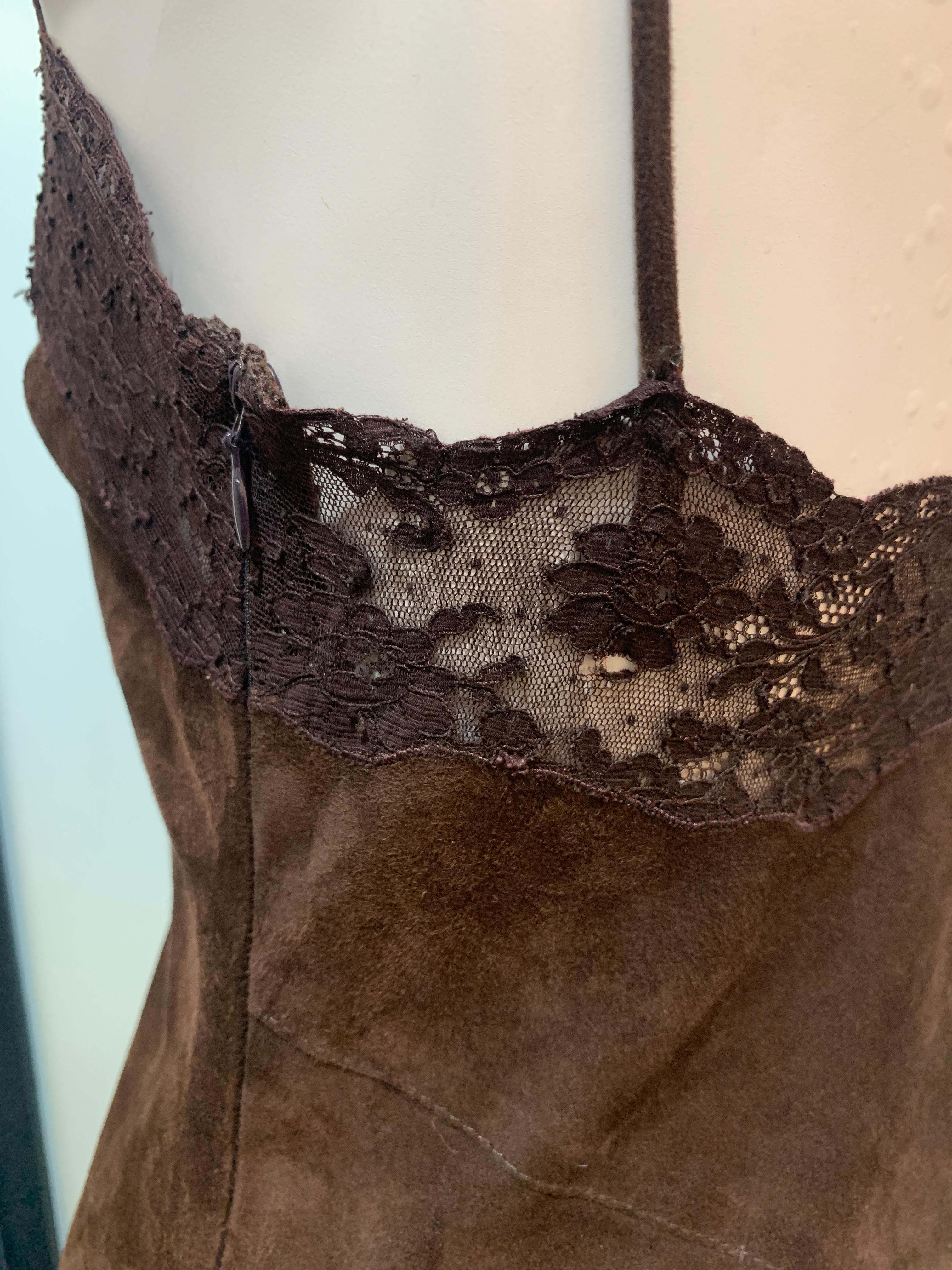 Christian Dior & John Galliano 2001 f/w Velvet Goat and Lace Dress For Sale 4