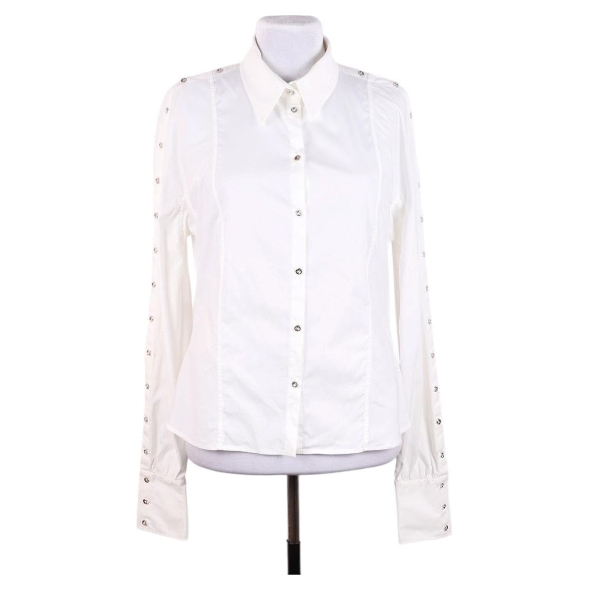 Christian Dior John Galliano, camicia bianca del 2004, taglia 46, ottime condizioni