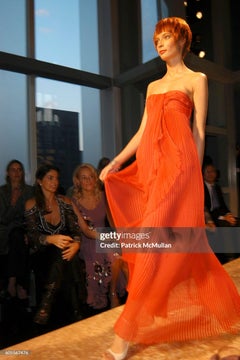 Christian Dior & John Galliano 7C cruise / resort 2007 silk evening dress runway