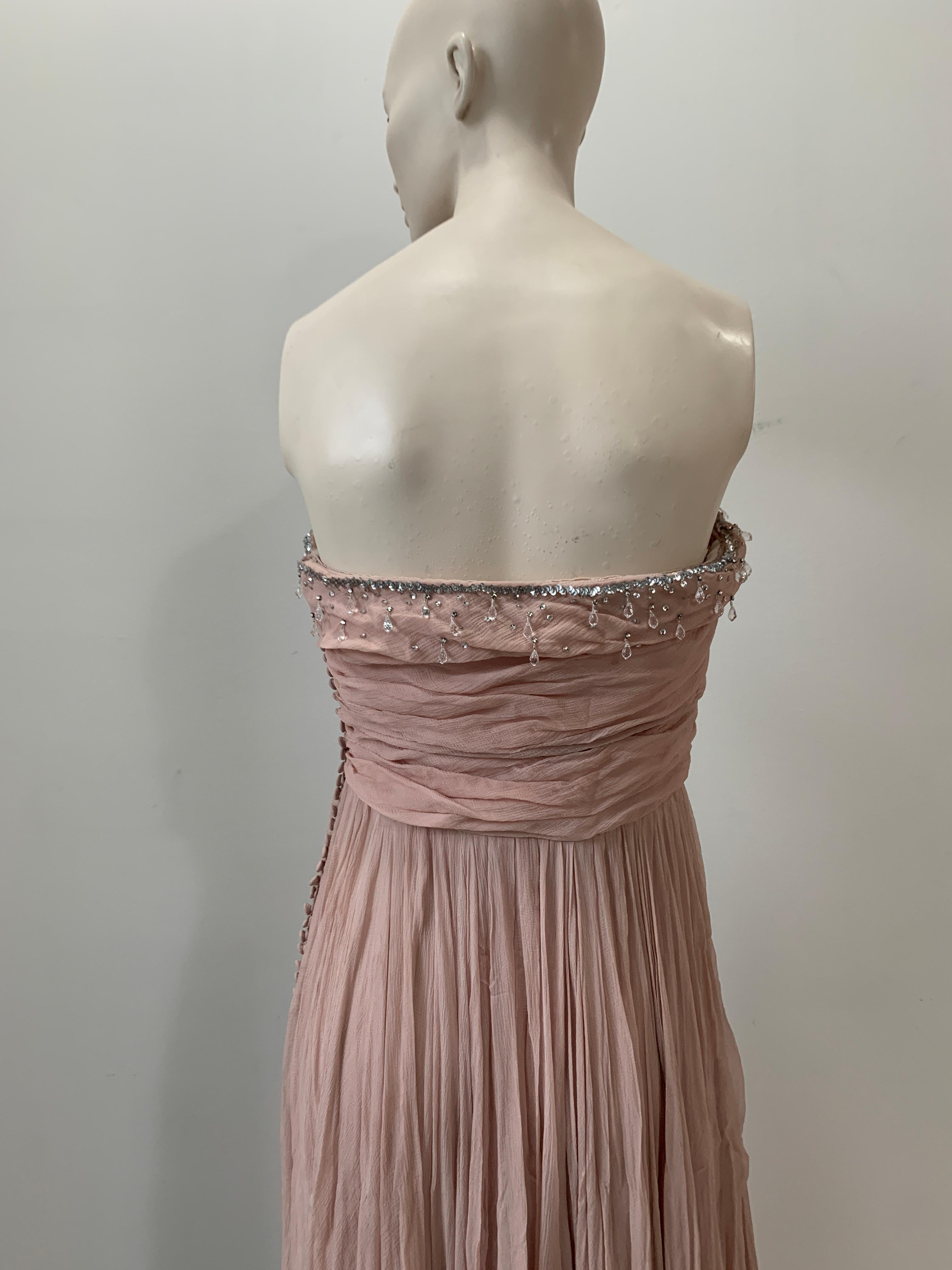 Christian Dior & John Galliano 8C 2008 silk evening dress For Sale 5