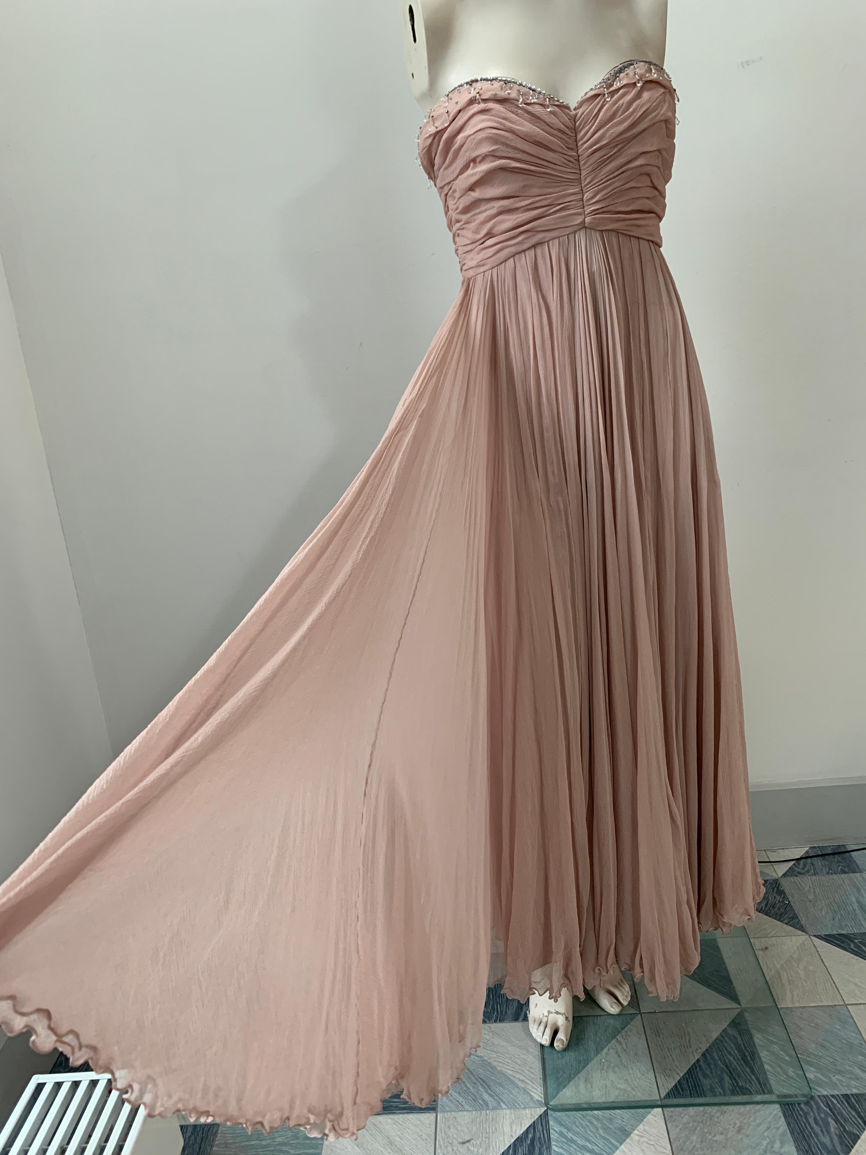 Christian Dior & John Galliano 8C 2008 silk evening dress For Sale 7
