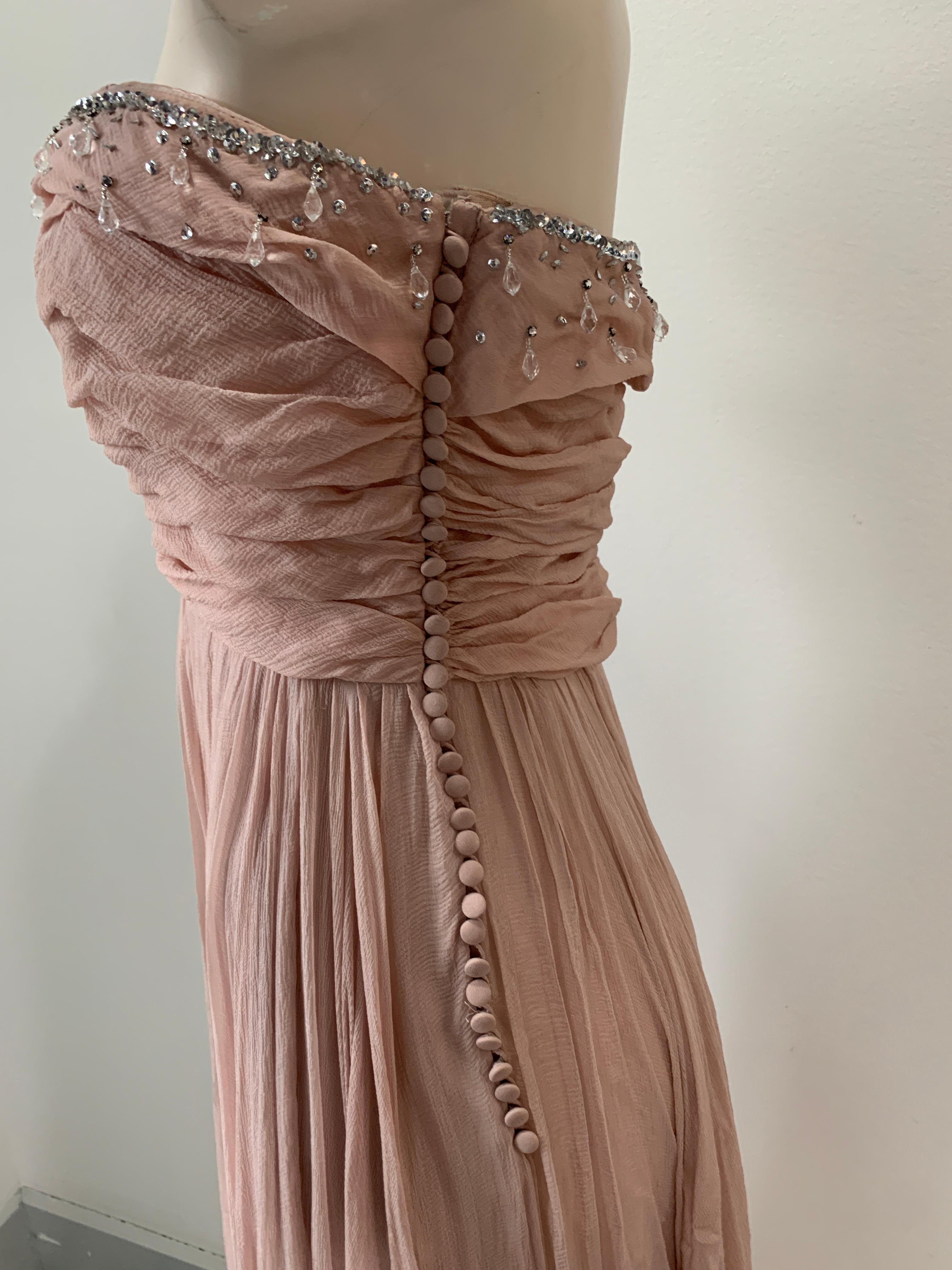 Christian Dior & John Galliano 8C 2008 silk evening dress For Sale 10