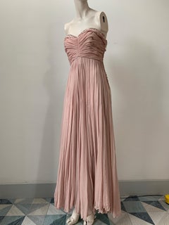 Christian Dior & John Galliano 8C 2008 silk evening dress