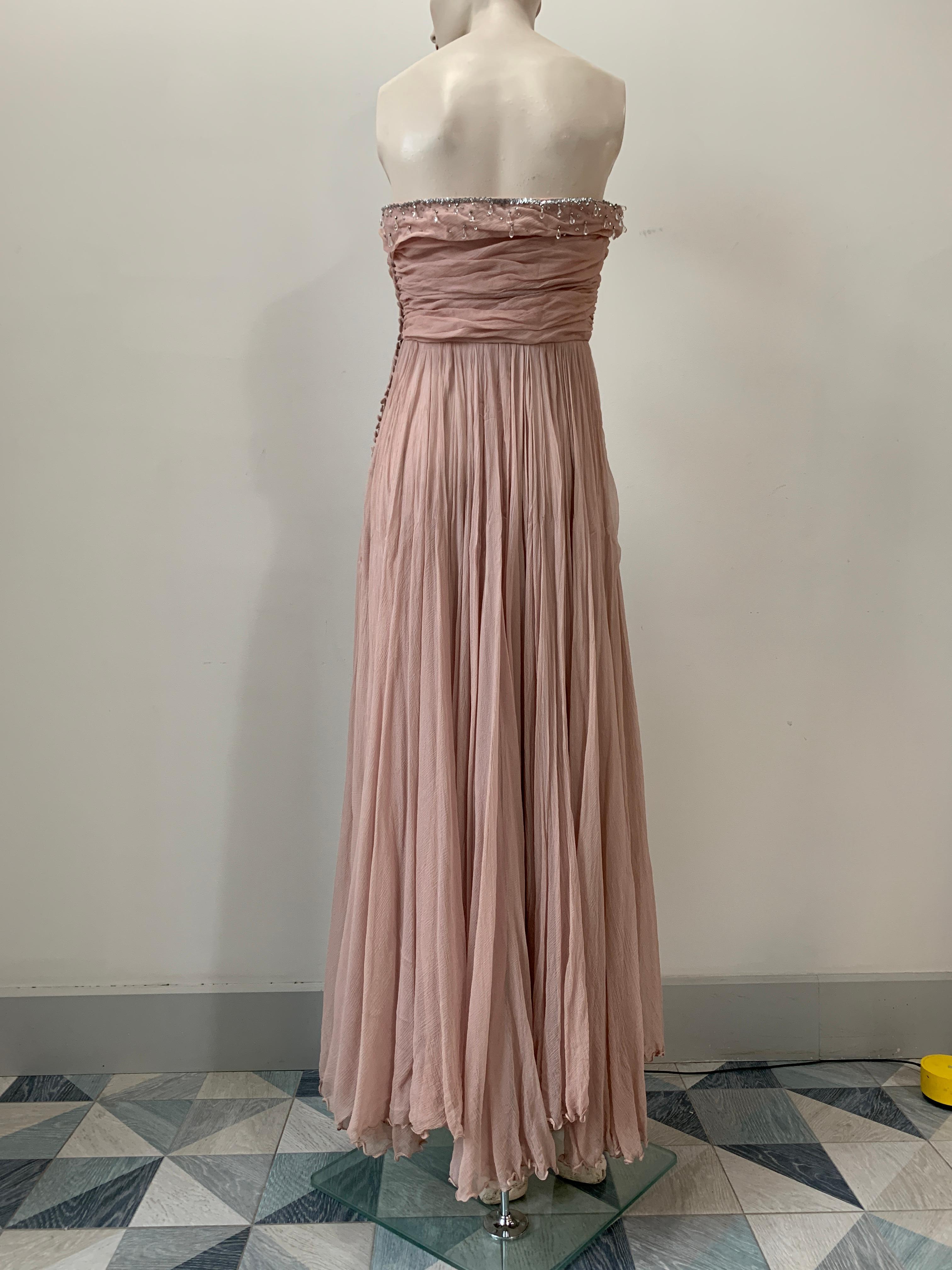 Christian Dior & John Galliano 8C 2008 silk evening dress For Sale 3