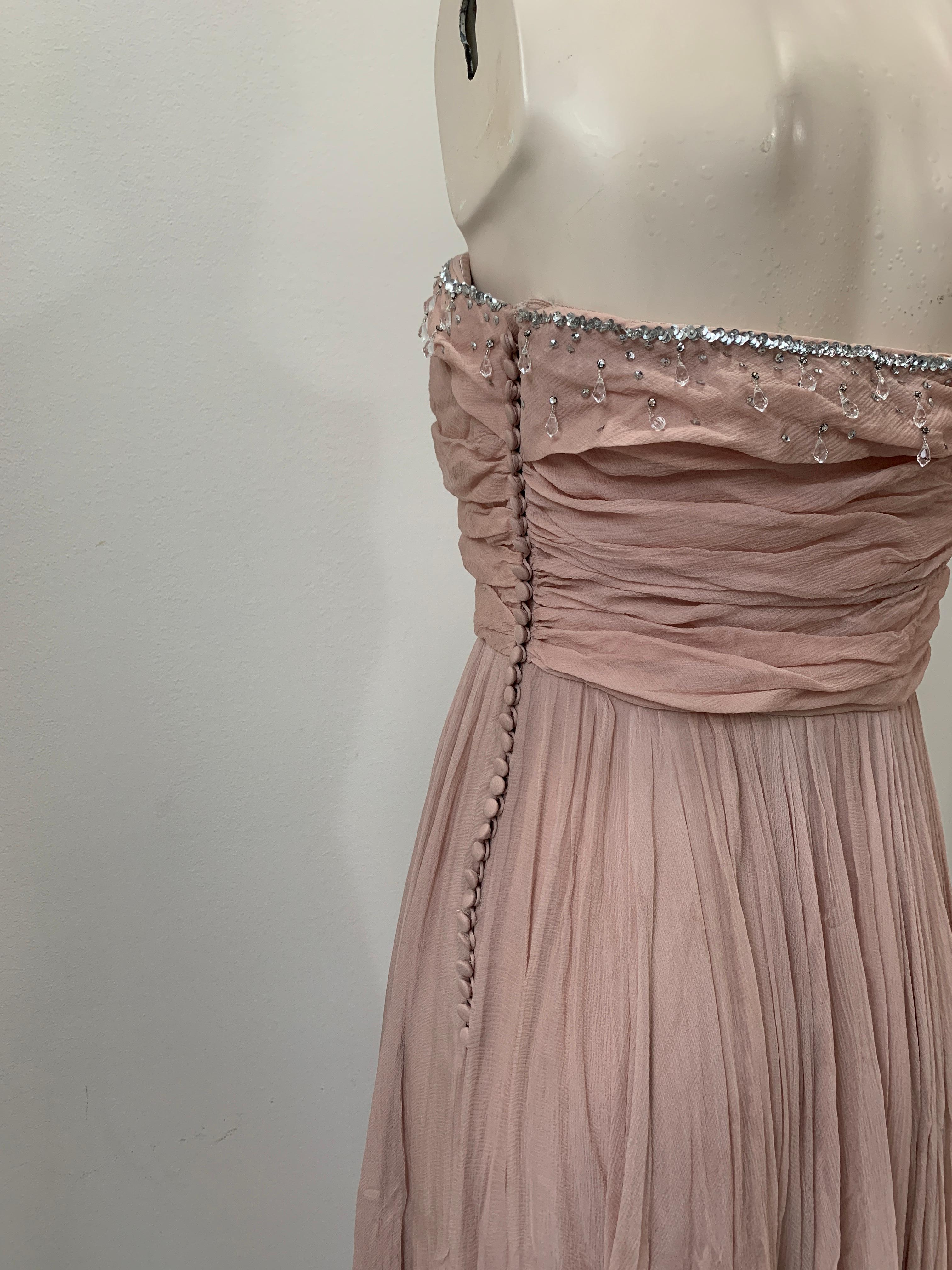 Christian Dior & John Galliano 8C 2008 silk evening dress For Sale 4