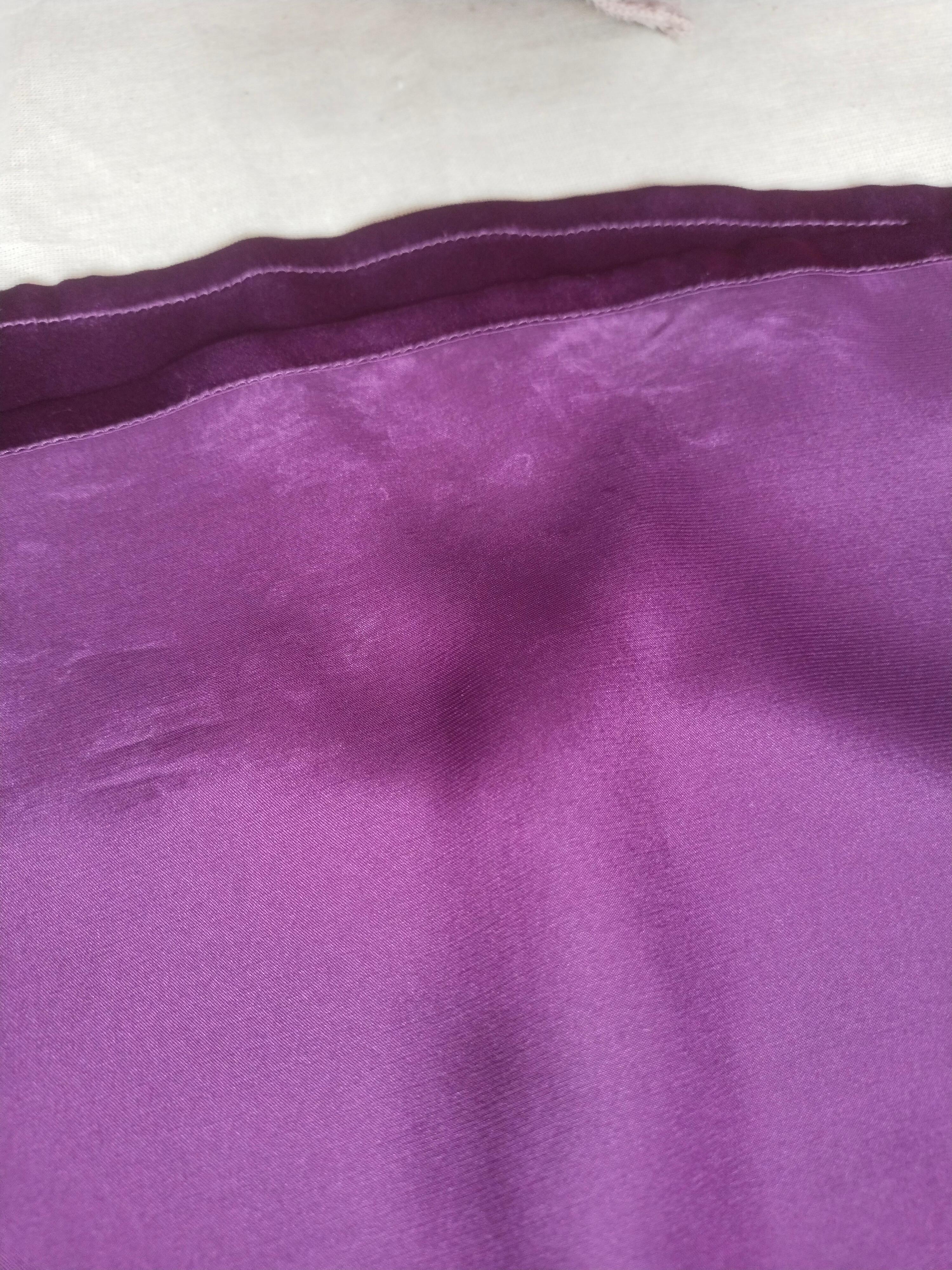 Christian Dior & John Galliano 9C 2009 Resort  purple silk dress Charlize Theron For Sale 15