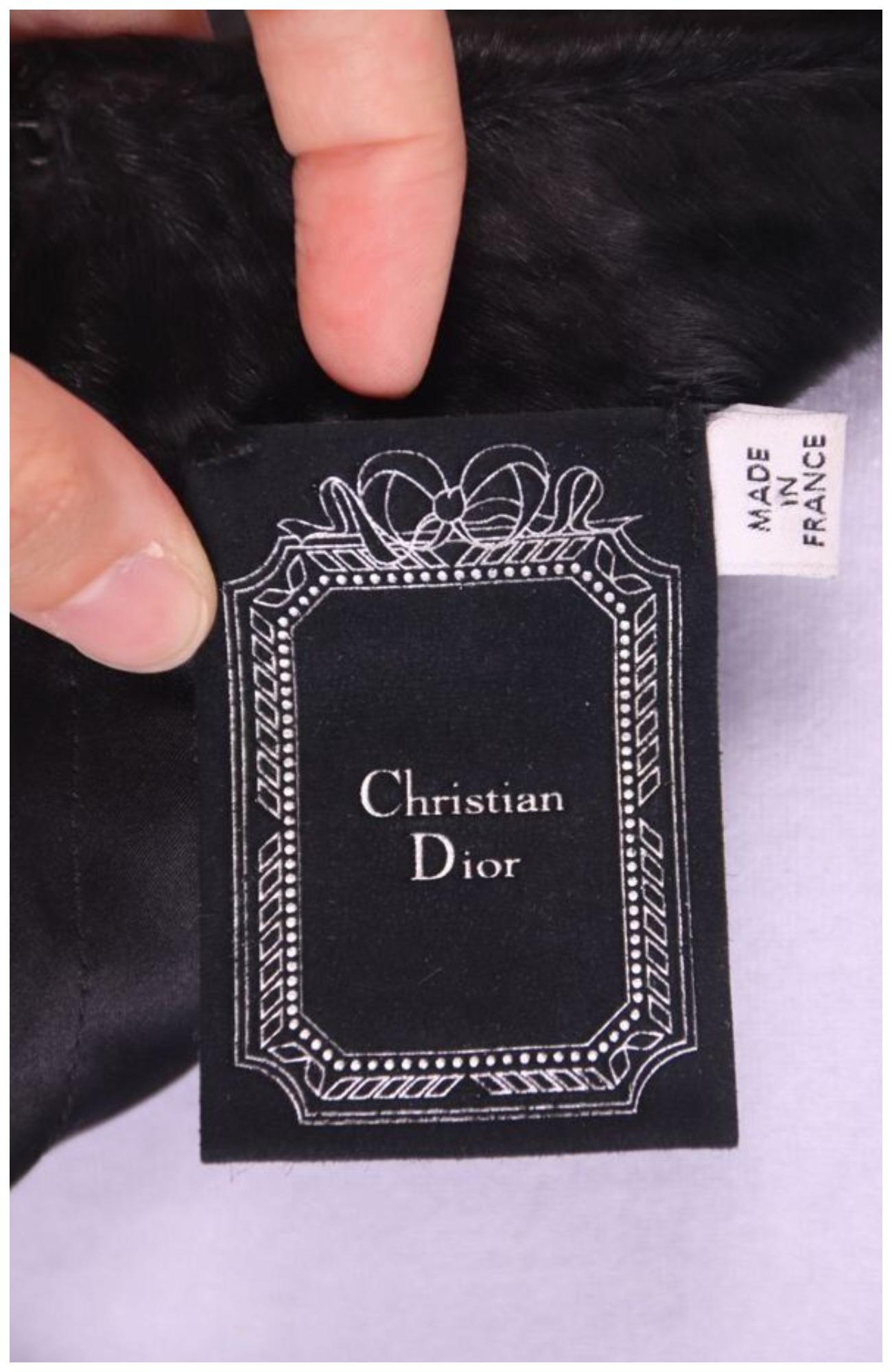 Christian Dior & John Galliano Astrakhan fur Skirt FW 2007 For Sale 4