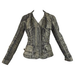 Christian Dior John Galliano Chaqueta vaquera 2006