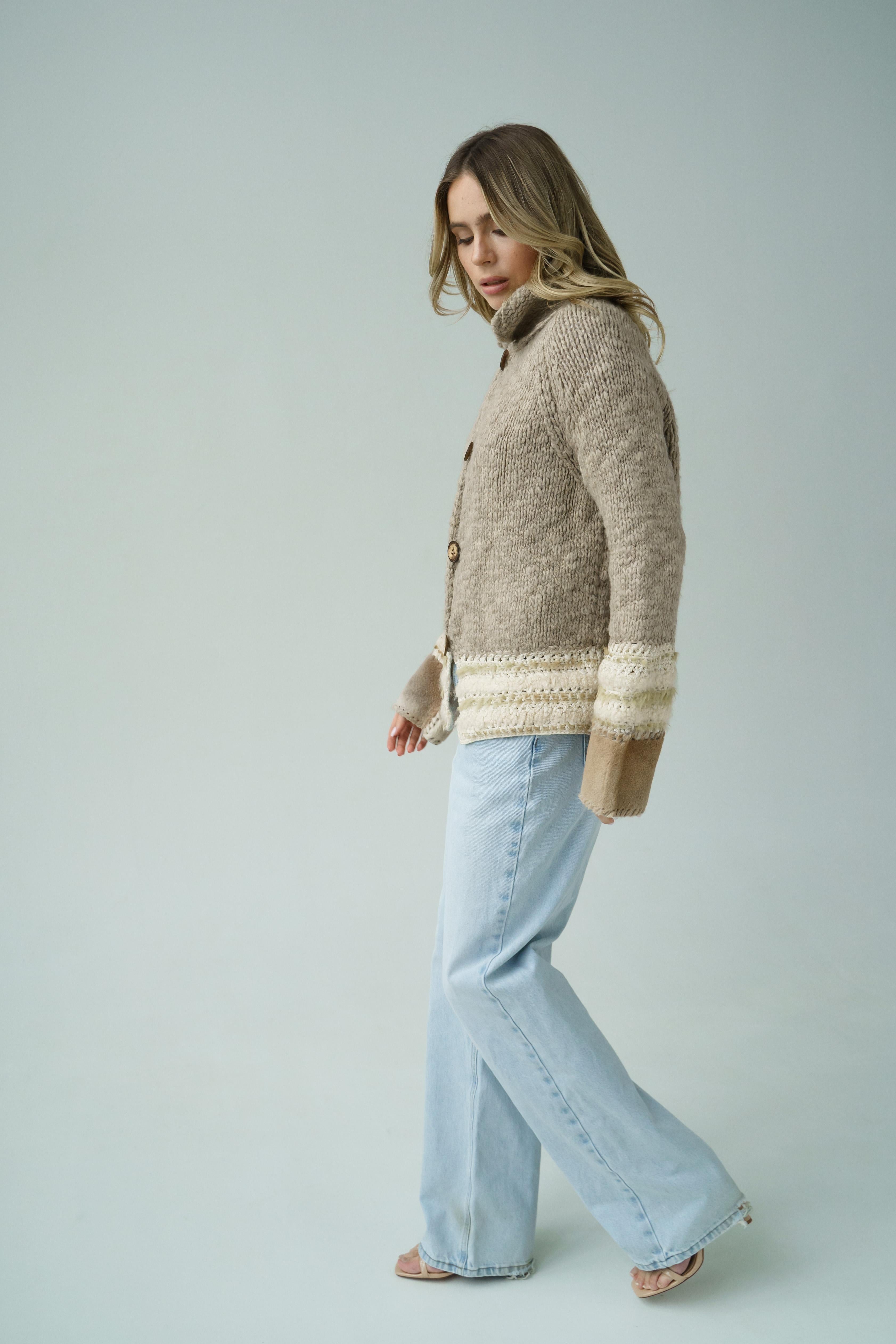 Women's or Men's Christian Dior & John Galliano F/W 2002 Knitwear cardigan For Sale