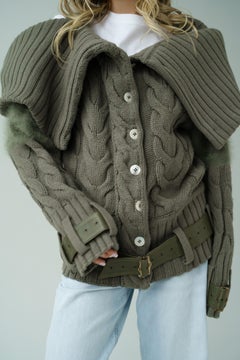 Christian Dior & John Galliano F/W 2003 Knitwear cardigan