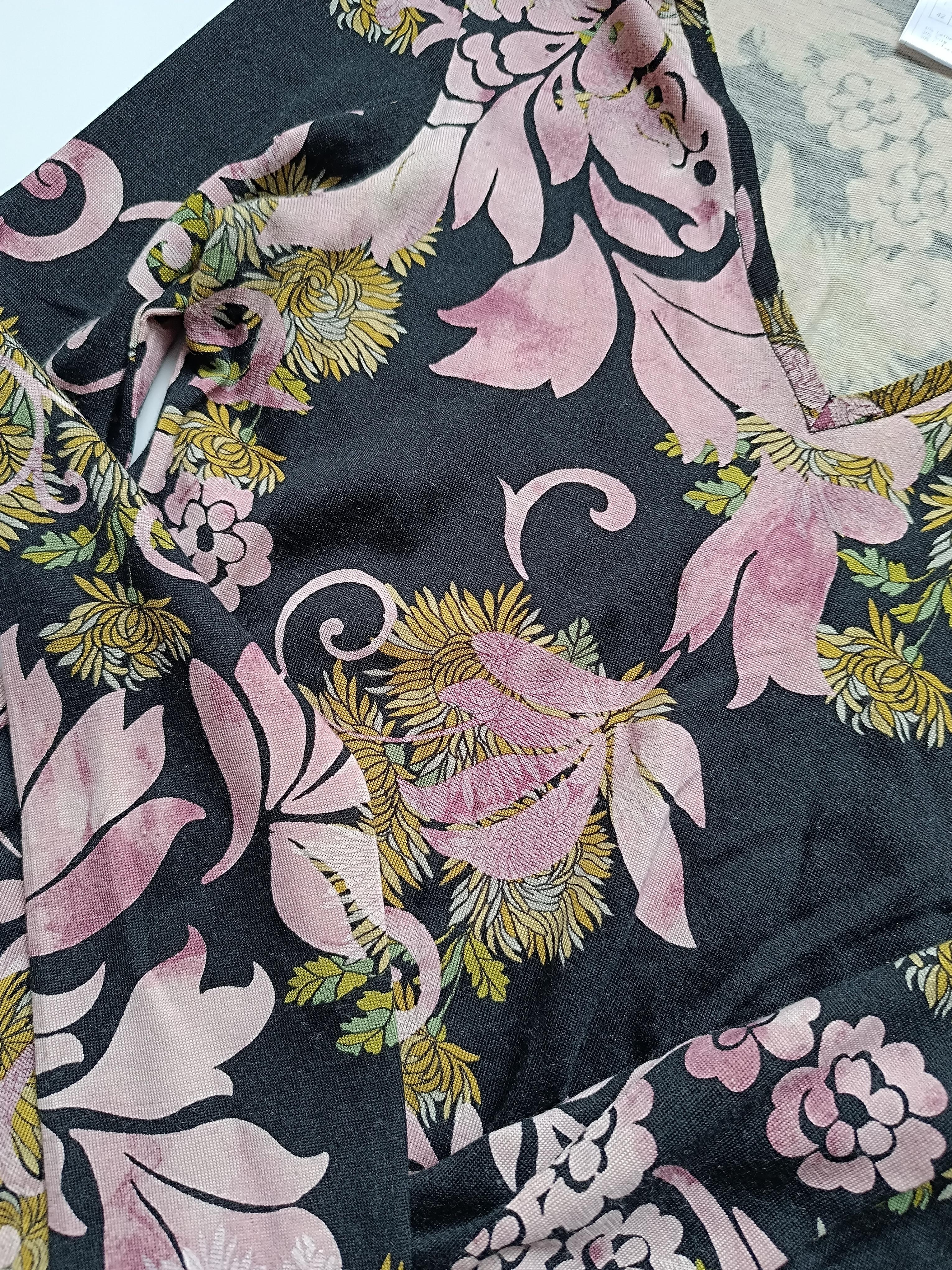 Christian Dior & John Galliano F/W 2003 pullover fleurs Y2K en vente 11