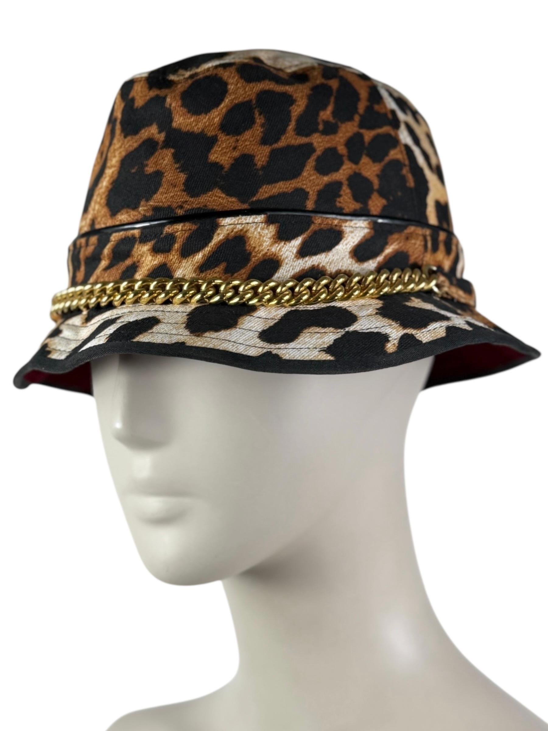 Christian Dior John Galliano Fall 2004 Leopard Bob View 2