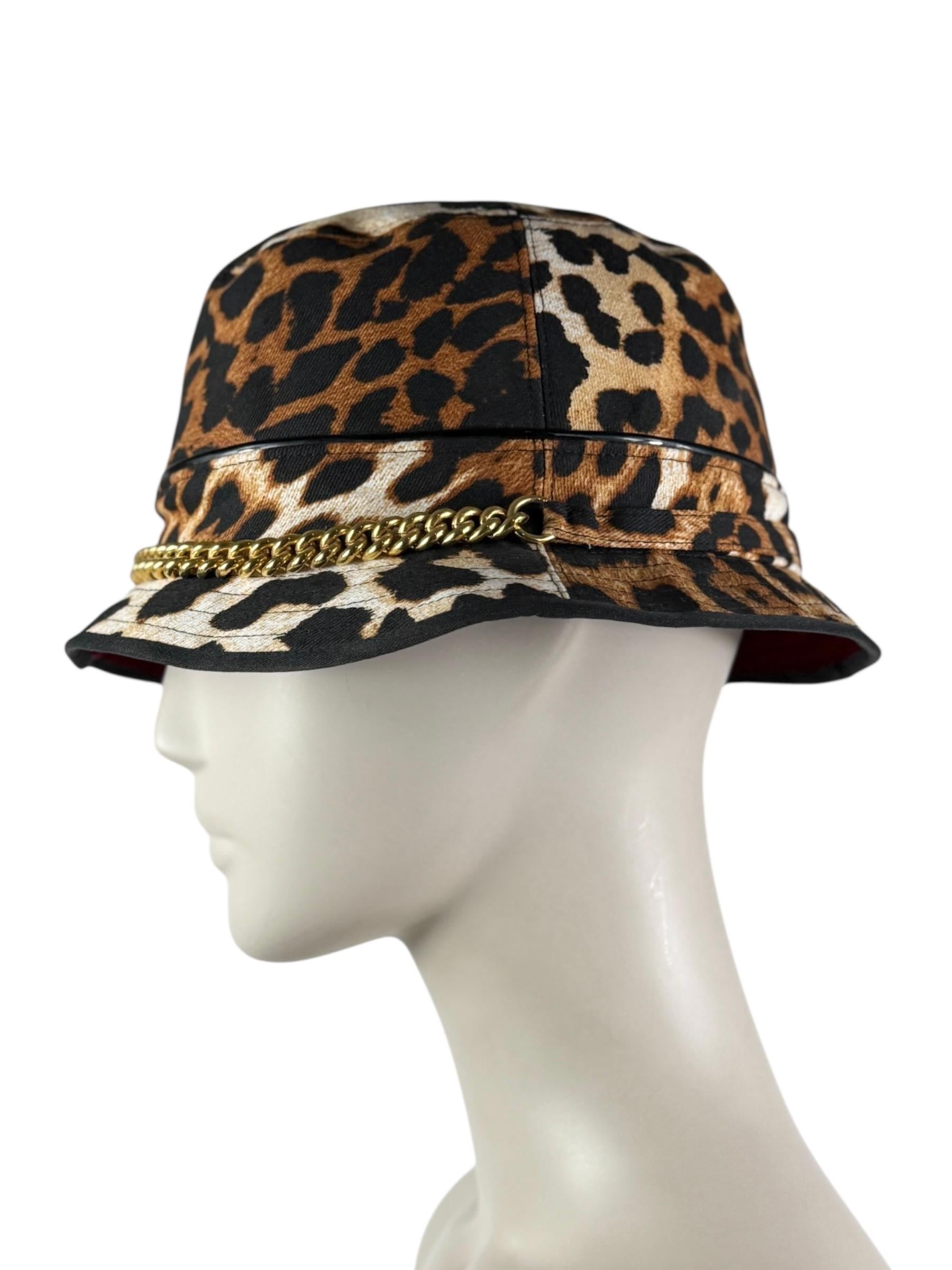 Christian Dior John Galliano Fall 2004 Leopard Bob View 3