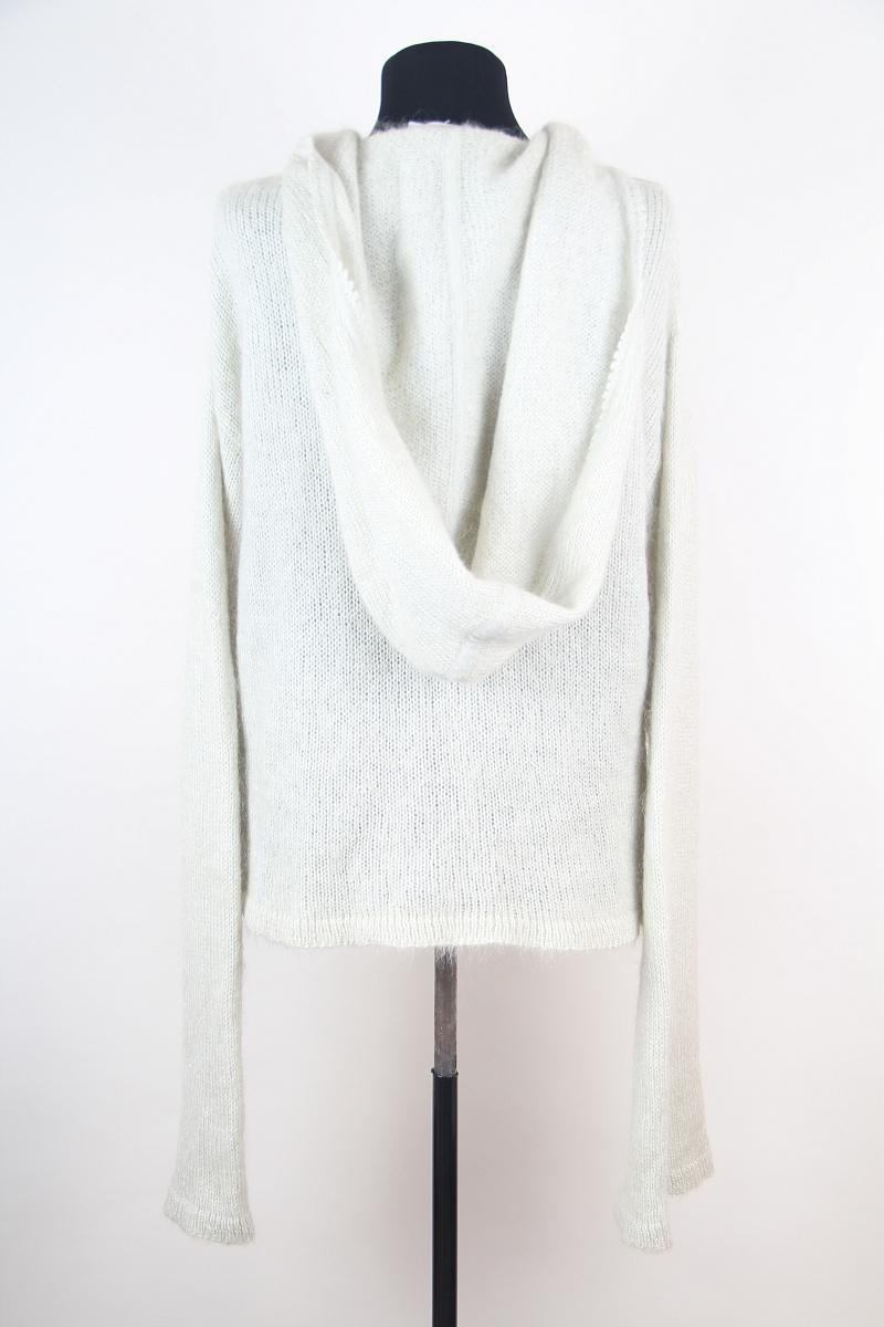 Women's Christian Dior & John Galliano mohair hoodie cardigan For Sale