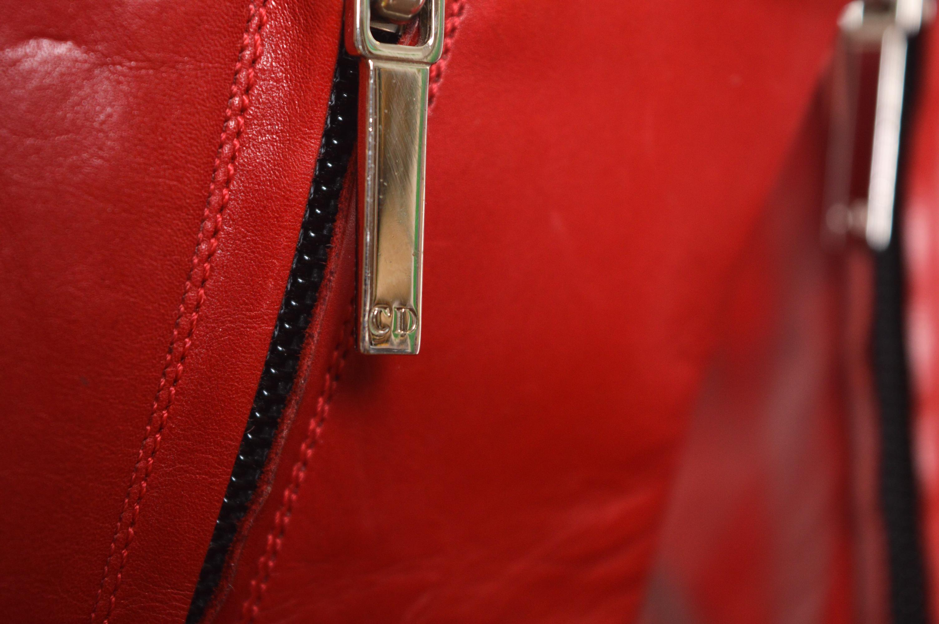 Christian Dior John Galliano Red leather Y2k Bondage Harness Pointed Ankle Boots For Sale 5