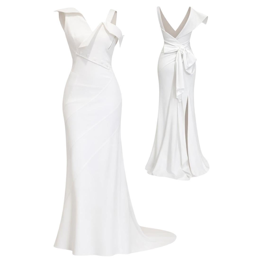 Christian Dior John Galliano Runway Gown Spring/Summer 2000 Size 38FR