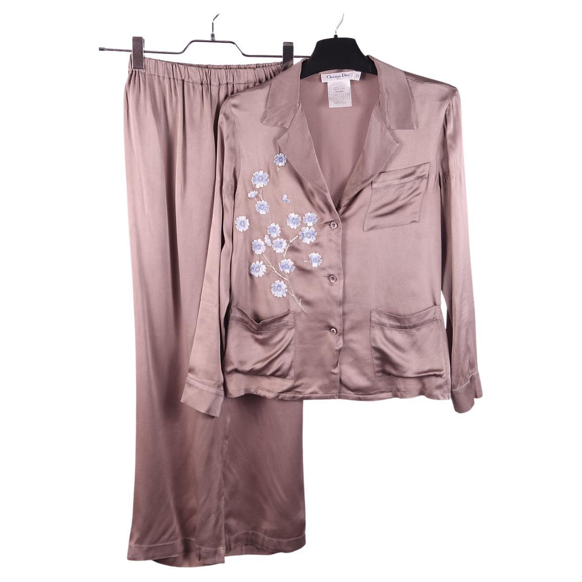 Christian Dior & John Galliano Silk Pajamas For Sale