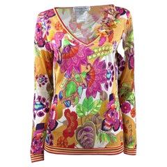Christian Dior John Galliano Spring 2005 Multicolor floral print