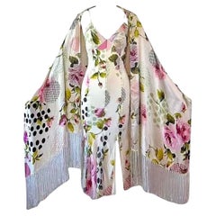 Christian Dior John Galliano Vintage Silk Dress Spring/Summer 2004 Size 36FR