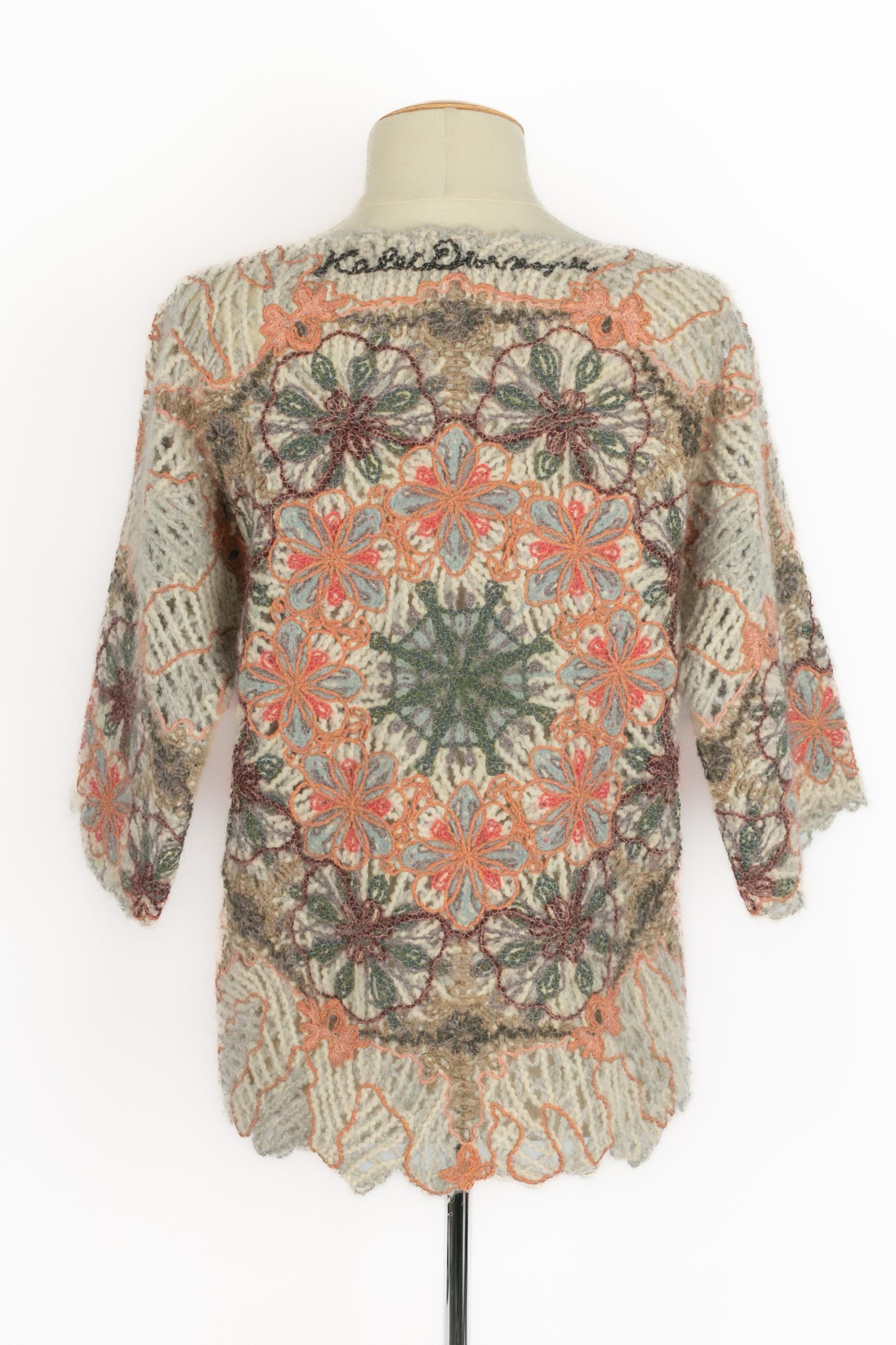 Christian Dior Pullover im Zustand „Hervorragend“ im Angebot in SAINT-OUEN-SUR-SEINE, FR