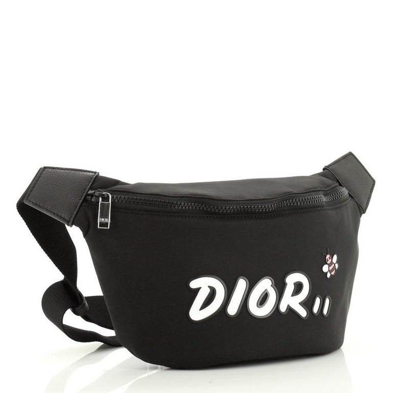 Christian Dior KAWS Waist Bag Nylon at 1stDibs dior kaws belt bag
