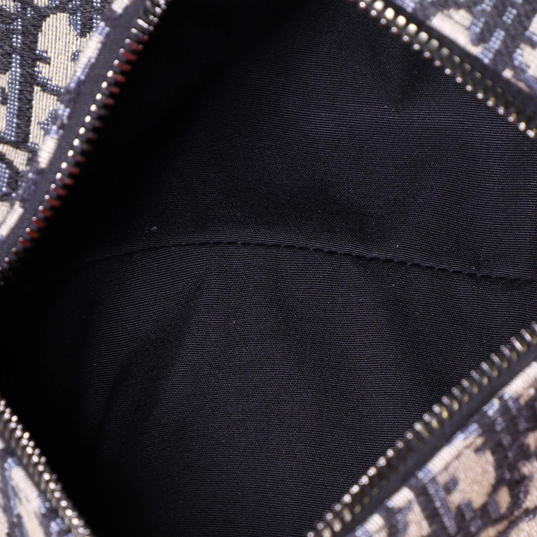 Christian Dior Kenny Scharf Roller Messenger Bag Embroidered Oblique Canv In Good Condition In NY, NY