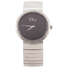 Christian Dior La D De Dior Quartz Watch Stainless Steel 33