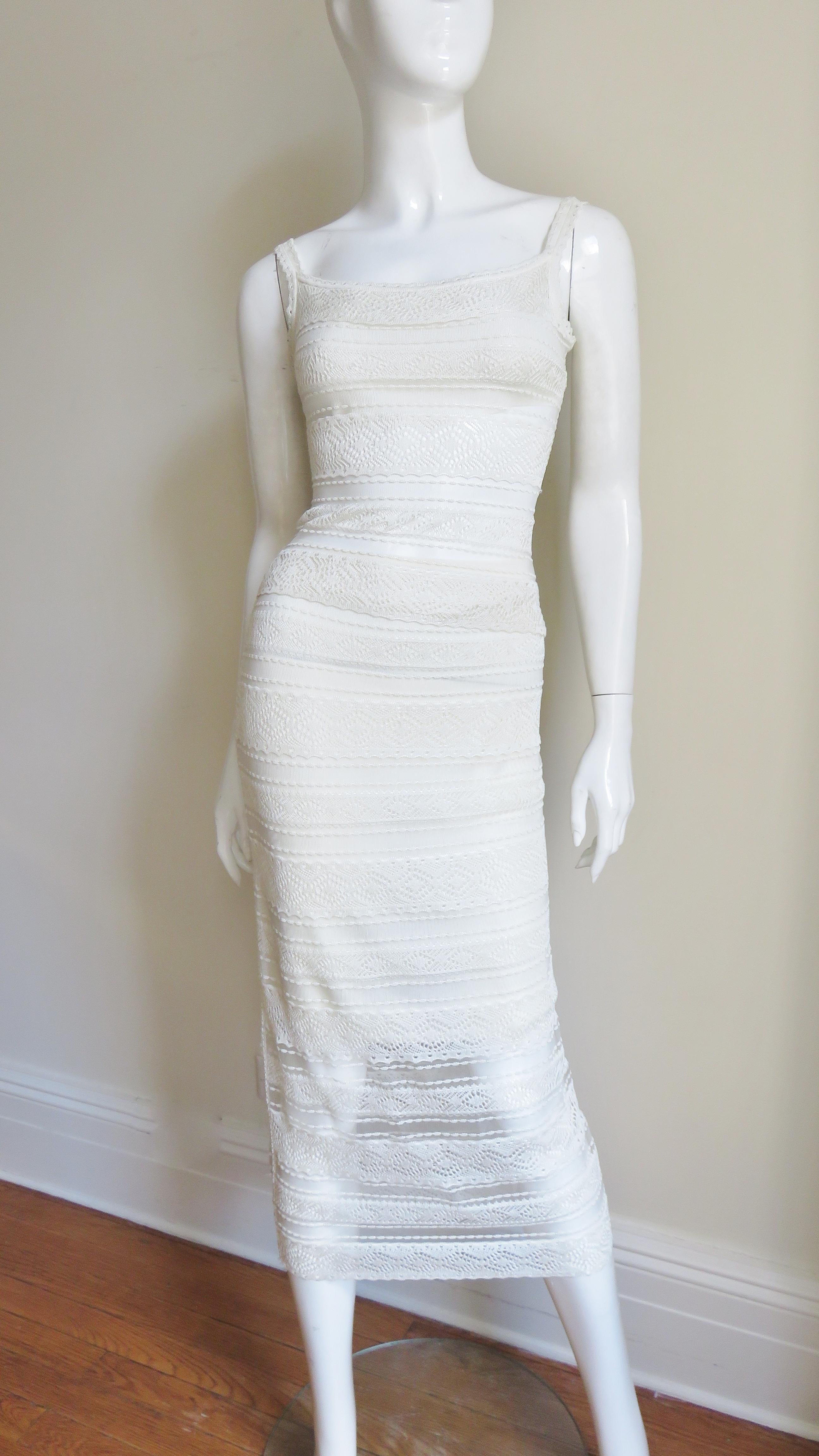 Christian Dior by John Galliano Lace Camisole and Skirt Set In Good Condition For Sale In Water Mill, NY