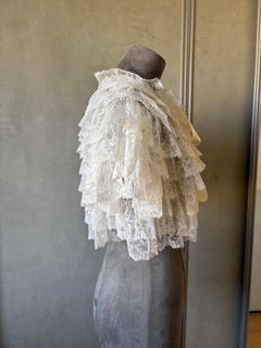 Christian Dior  Lace Capelet with Satin Bows, circa late 20th century