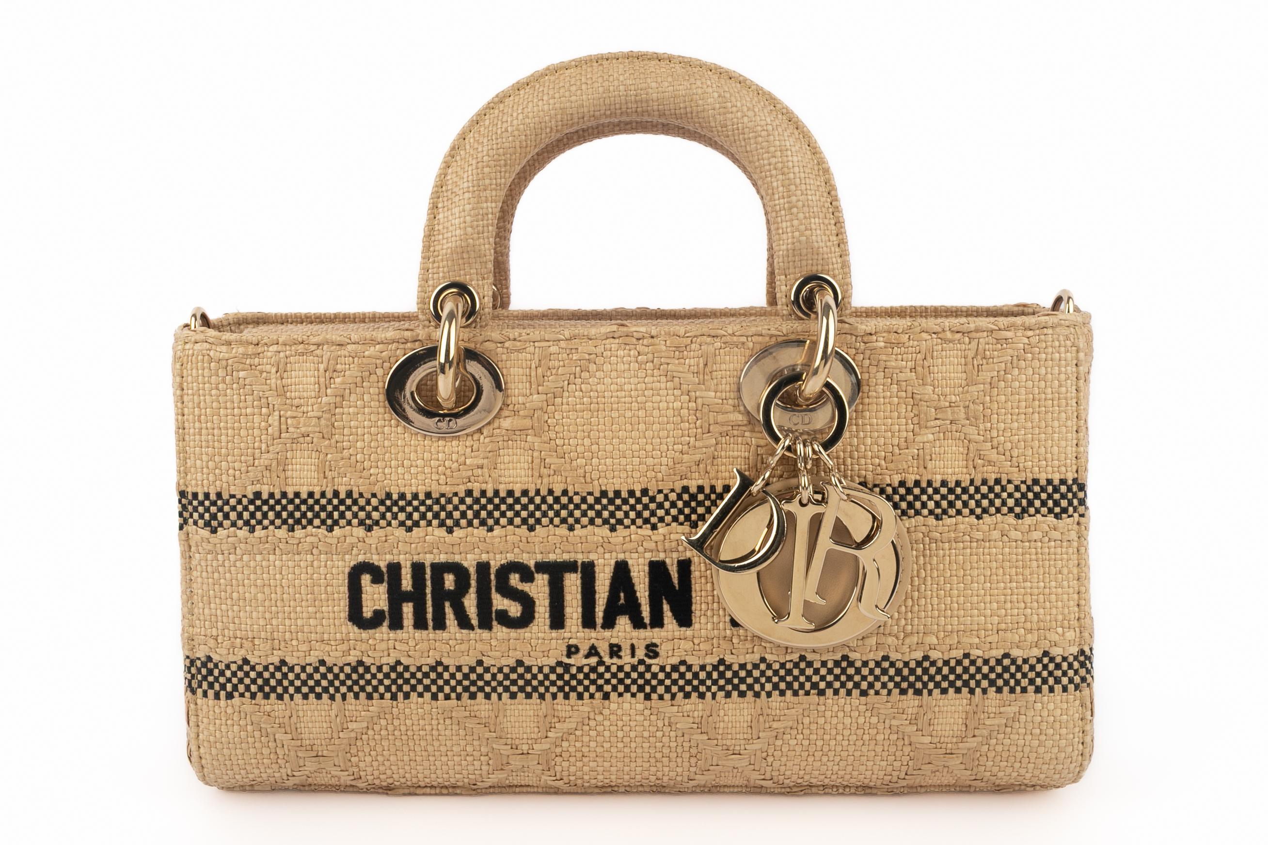 Marron Sac Christian Dior 'Lady-D Joy' 2022 en vente